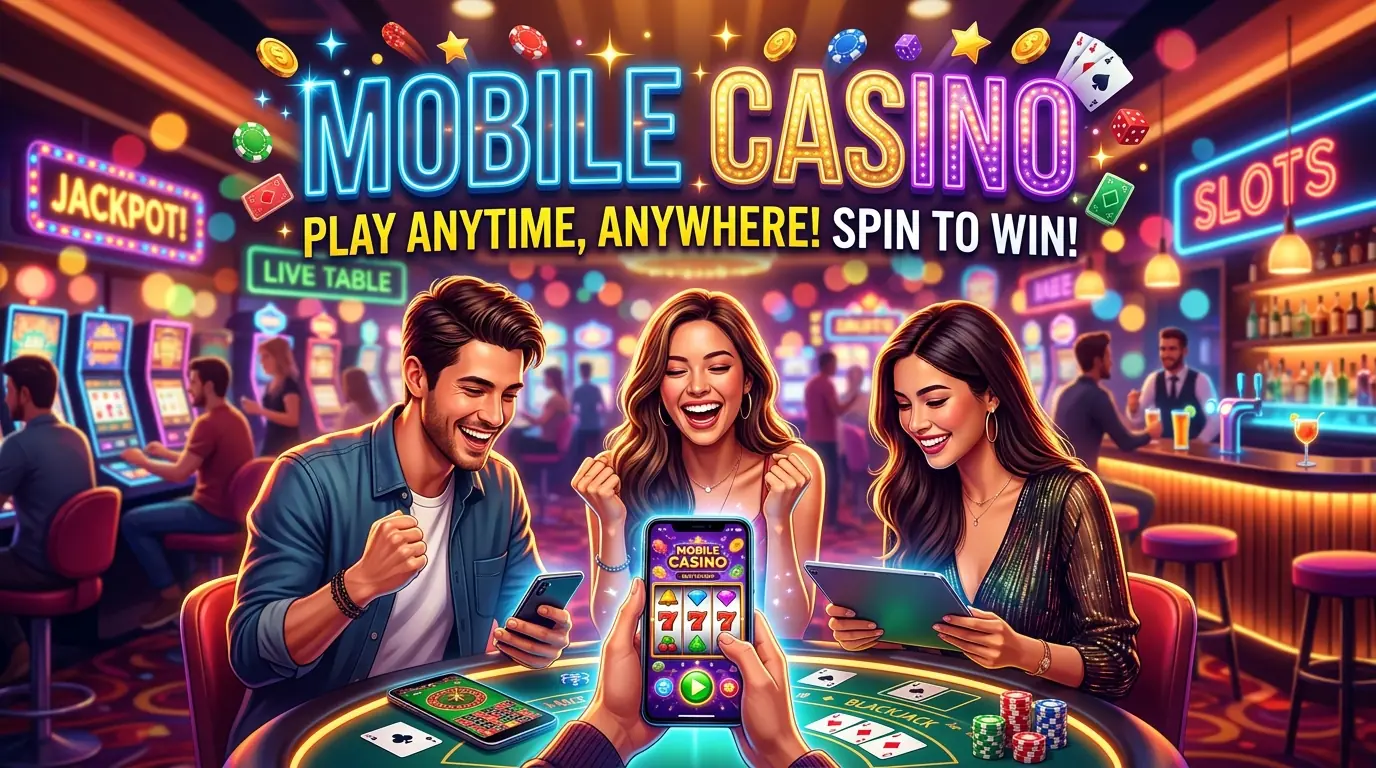 Mobil adgang til Luck casino