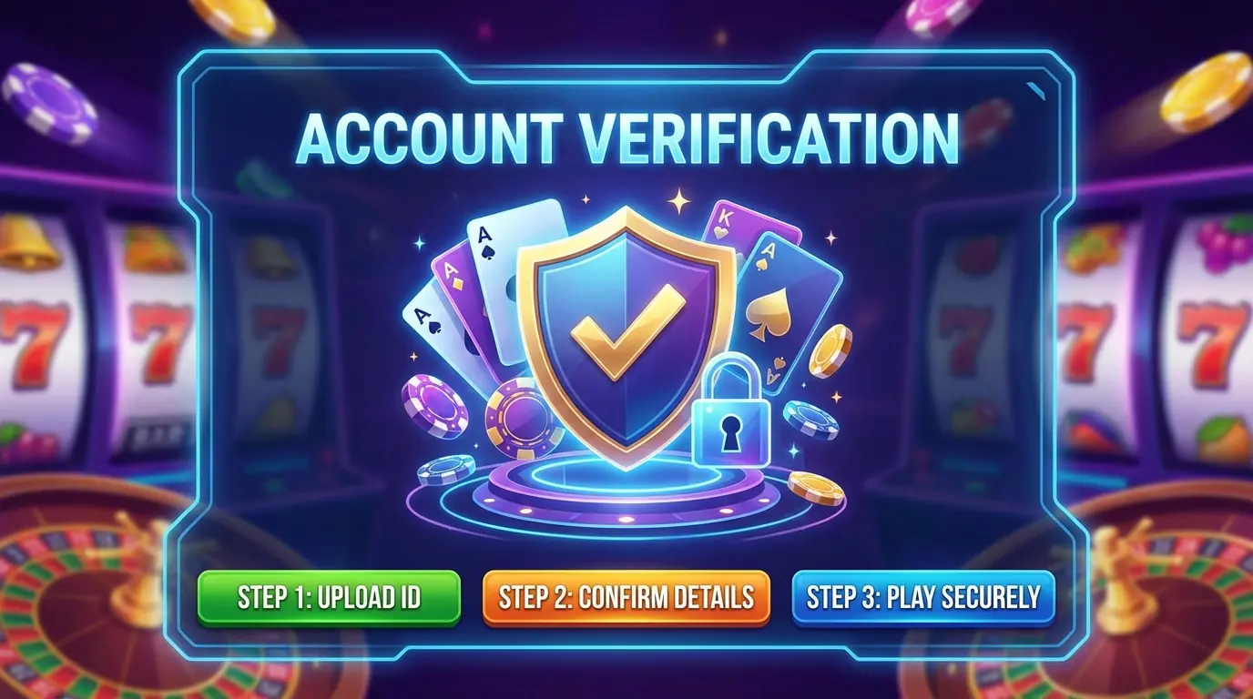 Verificering hos Luck casino